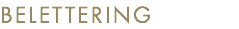 BELETTERING